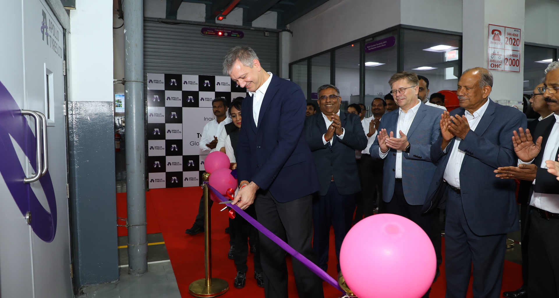 Advanced R&D Tyre Testing facility inaugurated
